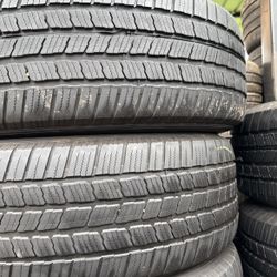 Set Of Tires (4) 245-60-18 Michelin 