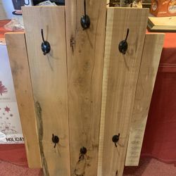  Handmade Recycled Wood Hat Rack