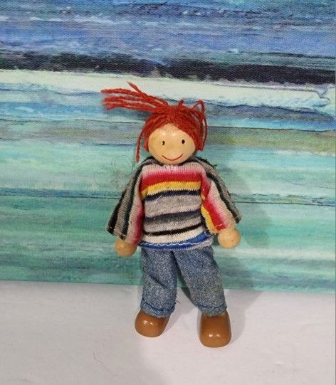 Small Wooden Figure