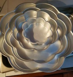 Flower Baking Pan Extra Large Pan Wilson Baking Set Wedding Cake