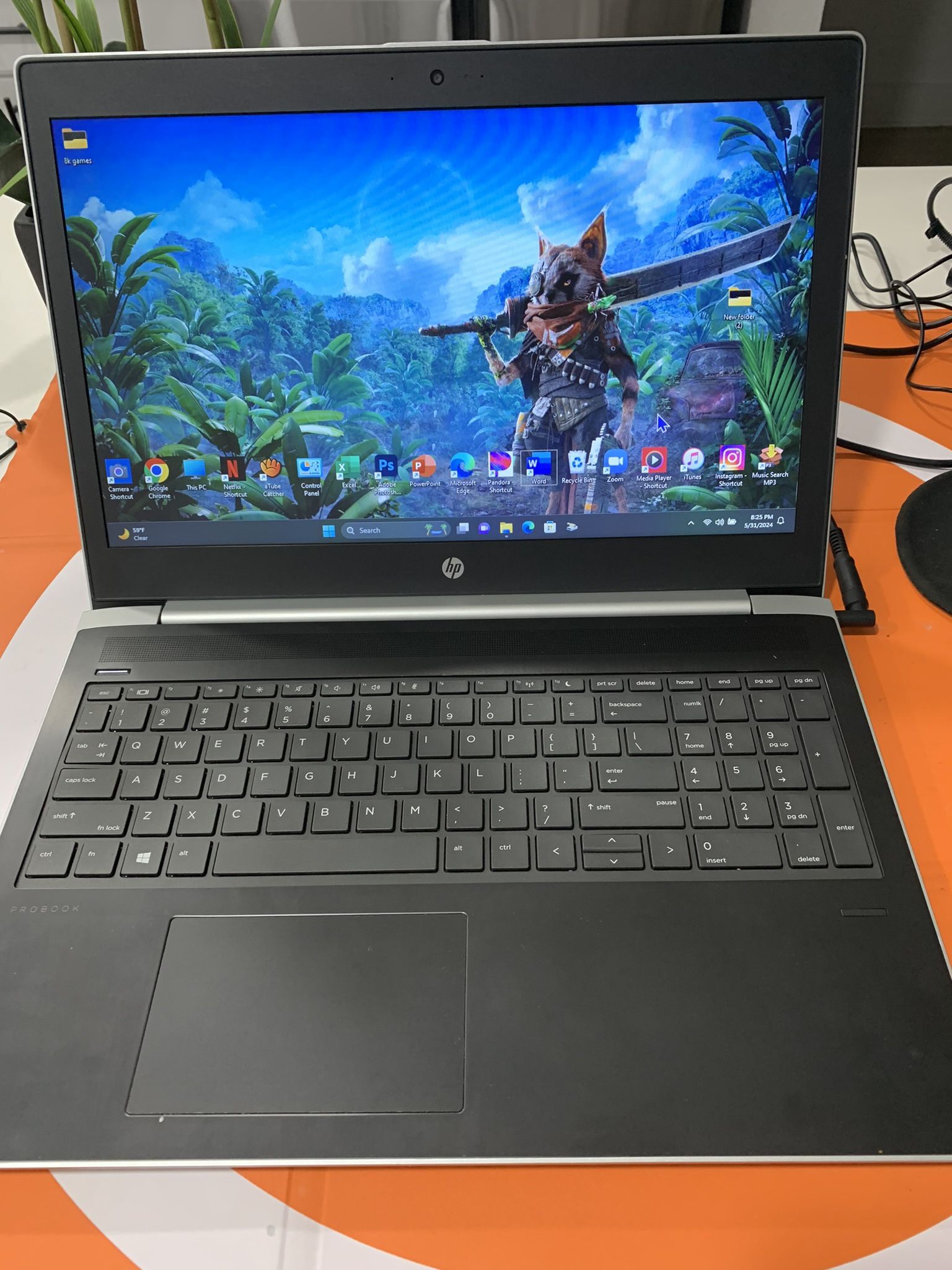 HP PROBOOK 455-G5 AMD A9-9420. FULLY LOADED . MICROSOFT-and Photoshop Includ build On 03/30/2020….128.0 GB ..8.0 GB RAM .