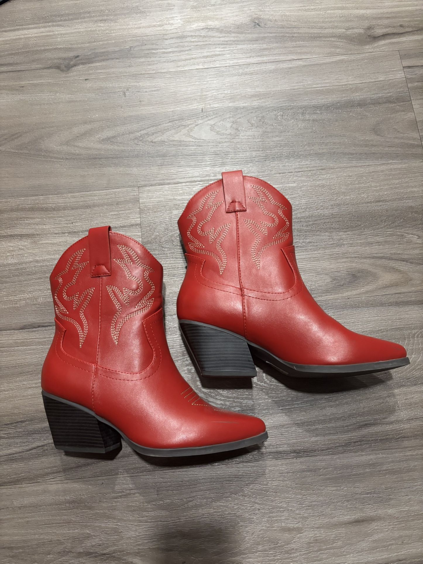 Red Heel Cowboy Boots