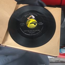 Vintage Vinyl Records In Original Covers