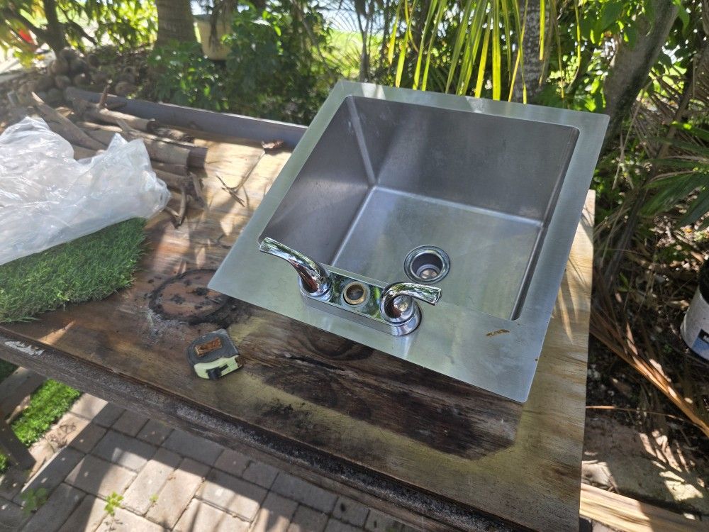 Sink De Cocina 15/2 de ancho, 15/2 de largo