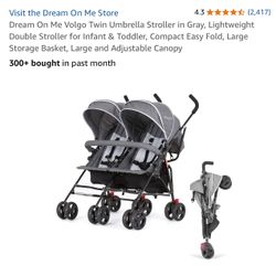 Dream on me Volgo Double Stroller
