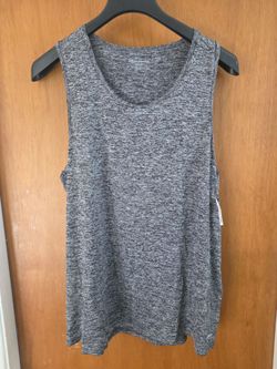 Men's tank top XL flex new gray