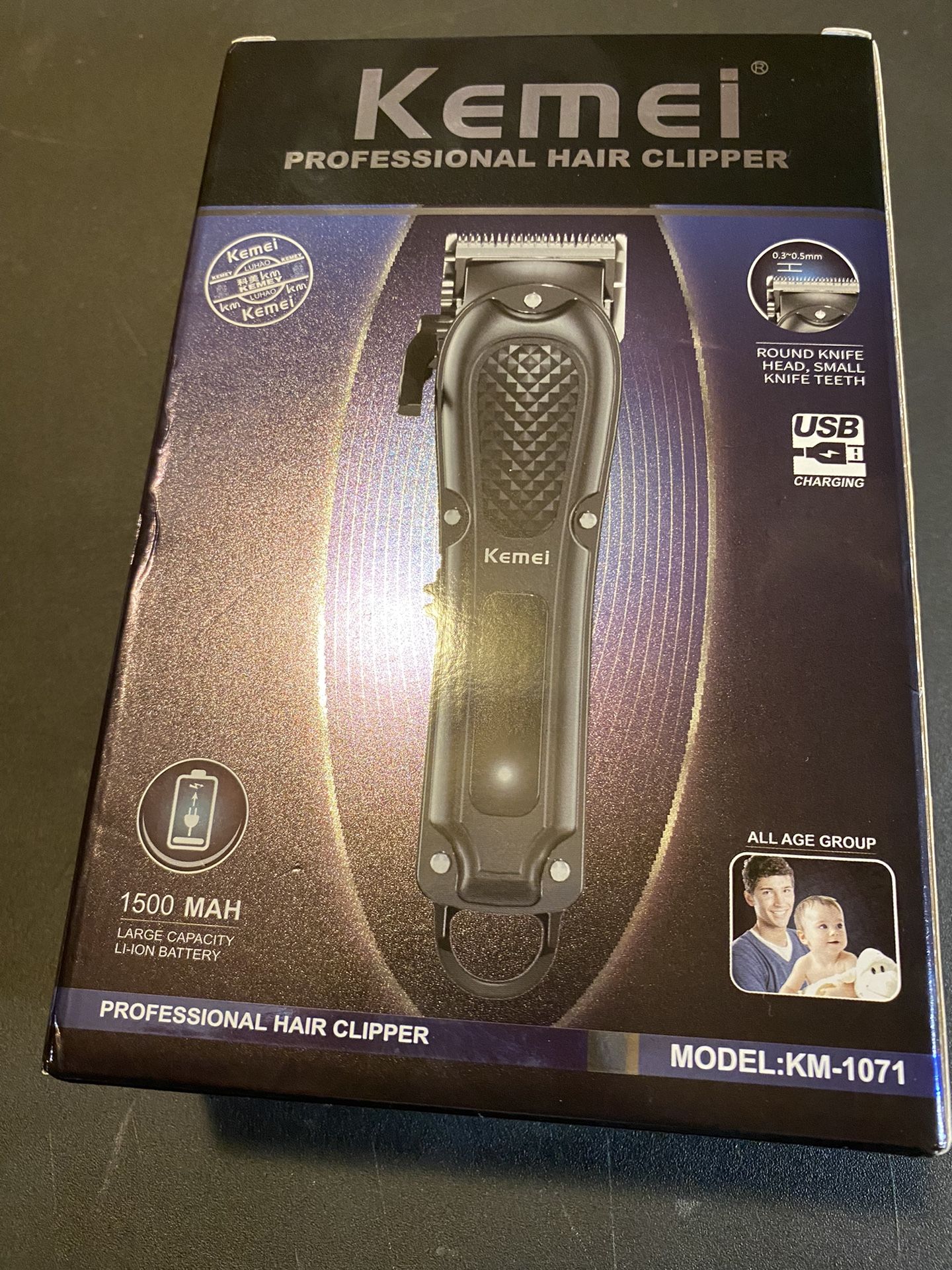 Kemei Rechargeable Professional Clippers