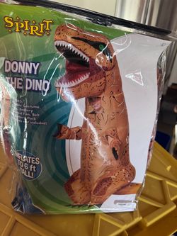 Donny the Dino costume