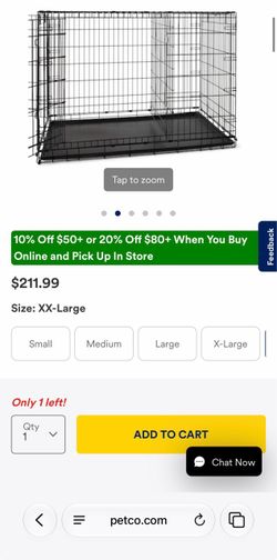 Heavy duty dog crate new