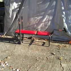 Weider Bench Press And Leg Press Bench.