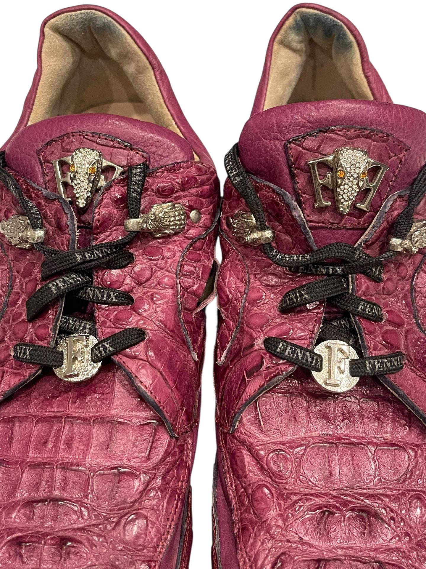 Fennix Italy Hornback Alligator Crocodile Sneaker Casual Shoe 13