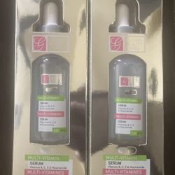 2 Multi-Vitamin Face Skin Serum ~ Vitamins B, C, E & Niacinamide - Global Beauty