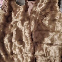 NWT Womens Fur Vest