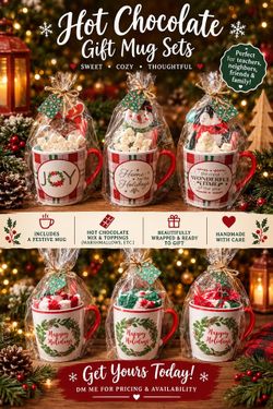Gift-Ready Holiday Mugs & Treats! (By Kid Entrepreneur, Isaiah)