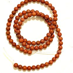 Strand Of Red Jasper 4mm Beads