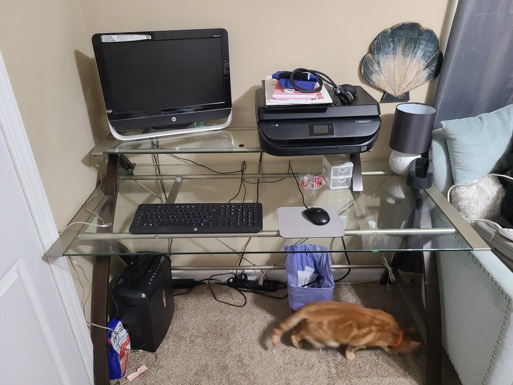 2 Tier Computer Desk