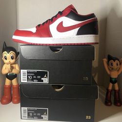 Jordan 1 Low Size 9 10 & 11 Now Available 