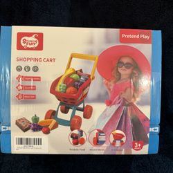 Brand New Kids Pretend Play Shopping Cart Set (Ages 3+) – Local Pickup