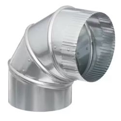 Master Flow 10 in. 90 Deg. Round Adjustable Elbow=X4-144