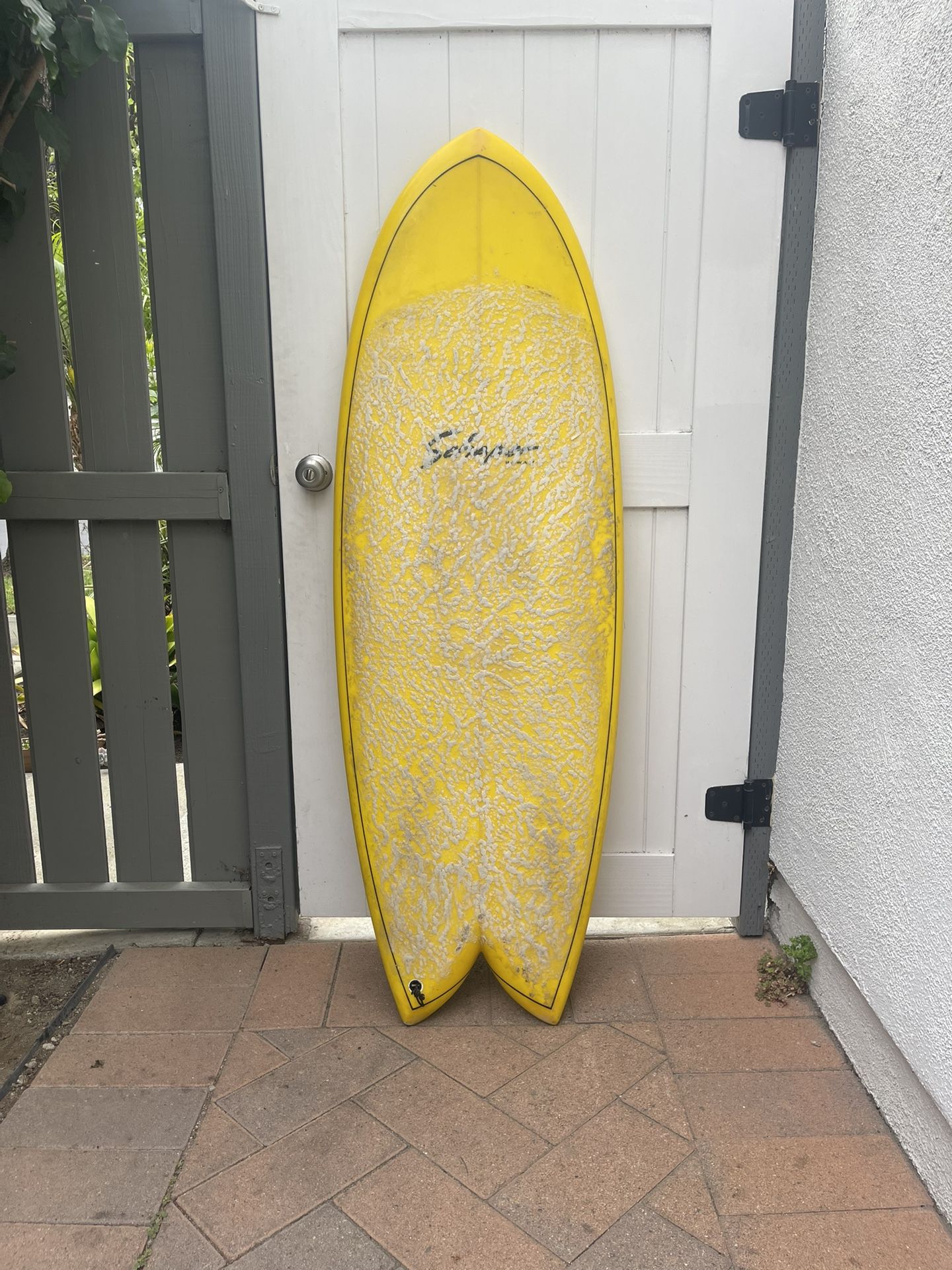 Schaper Twin Fin Surfboard