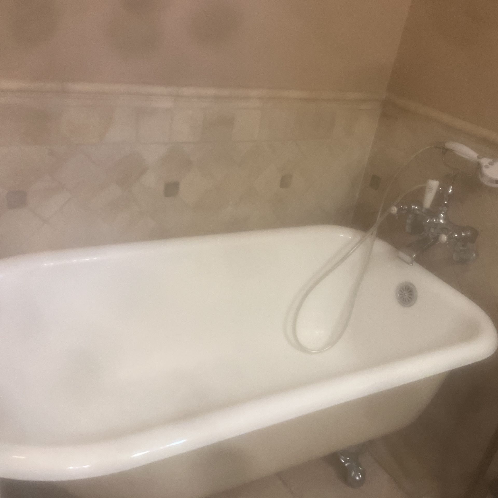 Clawfooted Bathtub, Antique