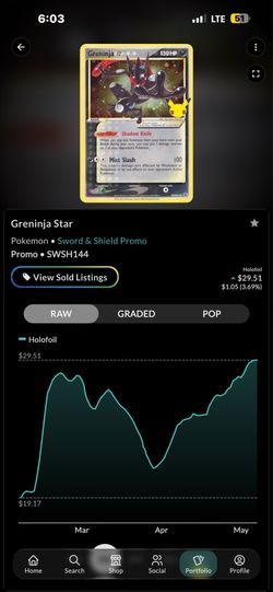 Greninja SWSH144 (Sword & Shield Promo) PSA 8