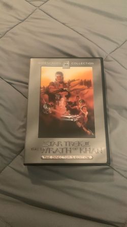 Star Trek The wrath of Khan dvd