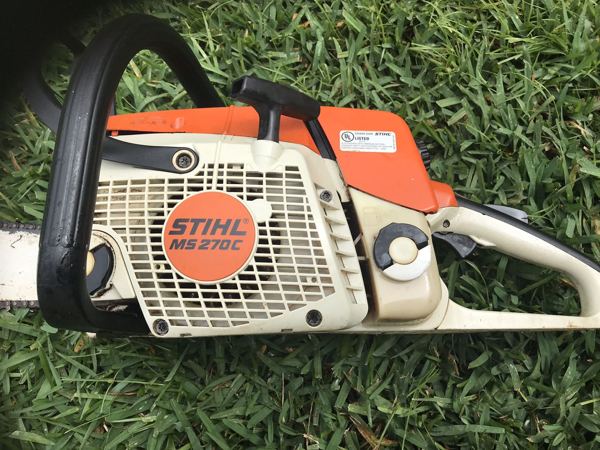 Stihl ms270 c chainsaw