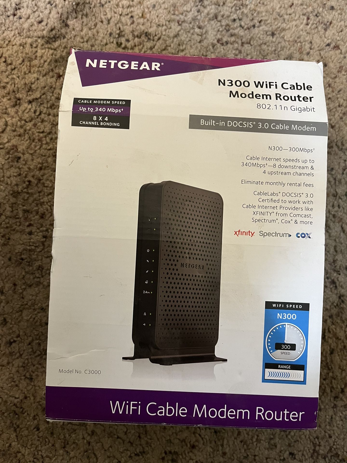NETGEAR N300 Modem/router 