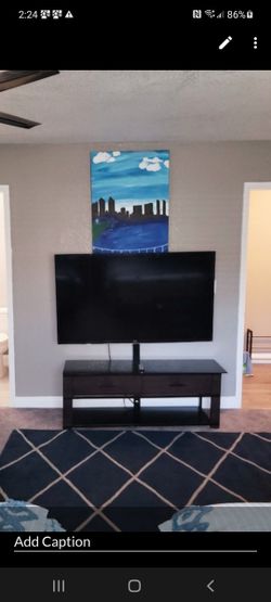 Tv And Stand With Roku