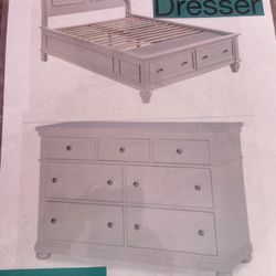 Kettle River Full-size Bed And Dresser