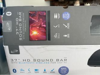 37” HD sound bar Bluetooth