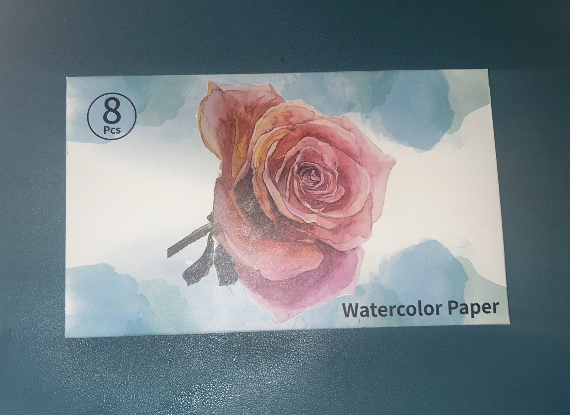 Watercolor Paper Set (8 Sheets) 🎨