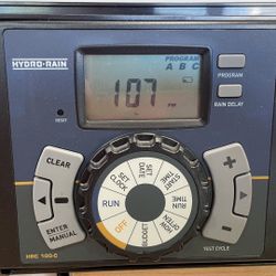 Hydro Rain Sprinkler/ Drip System Valve Timer