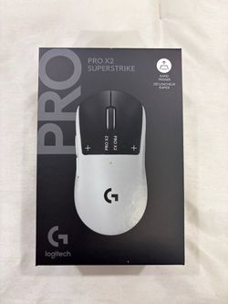 Logitech G PRO X2 SUPERSTRIKE Wireless Gaming Mouse - Black/White