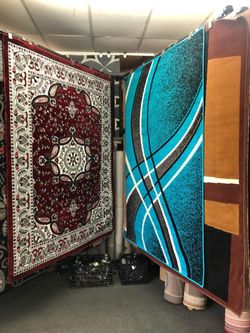 Traditional Red Medallion Area Rug