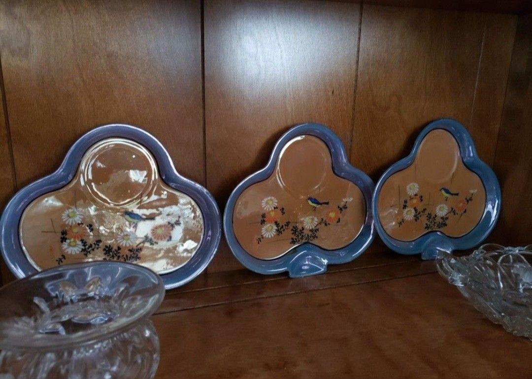 3 Cute Decor Matching Plates