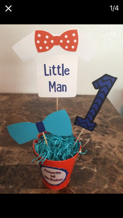 Little Man Birthday Party Decorations