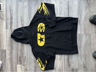 Hellstar Hoodie Yellow Size Medium
