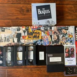 Set Of  Beatle’s  VHS  Music Video & Other 