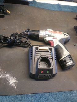Craftsman 12v drill