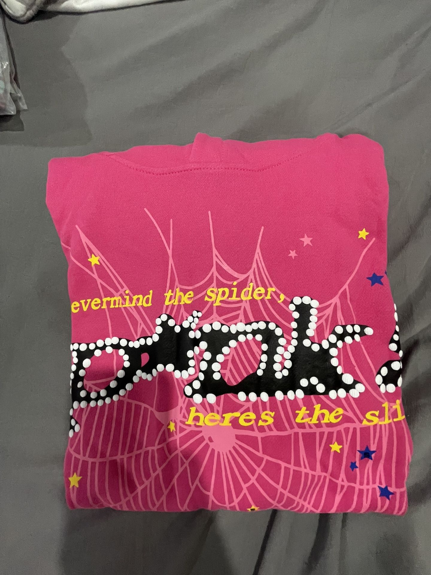 Pink Sp5der Hoodie 