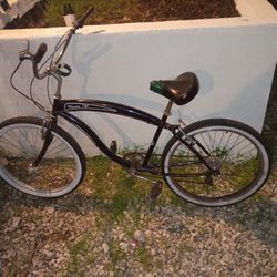 Blue Super Beach Cruiser 