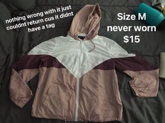 Zip up windbreaker