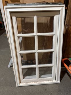 Wood Clad Divided Light Casement 23.25”x 39.5”