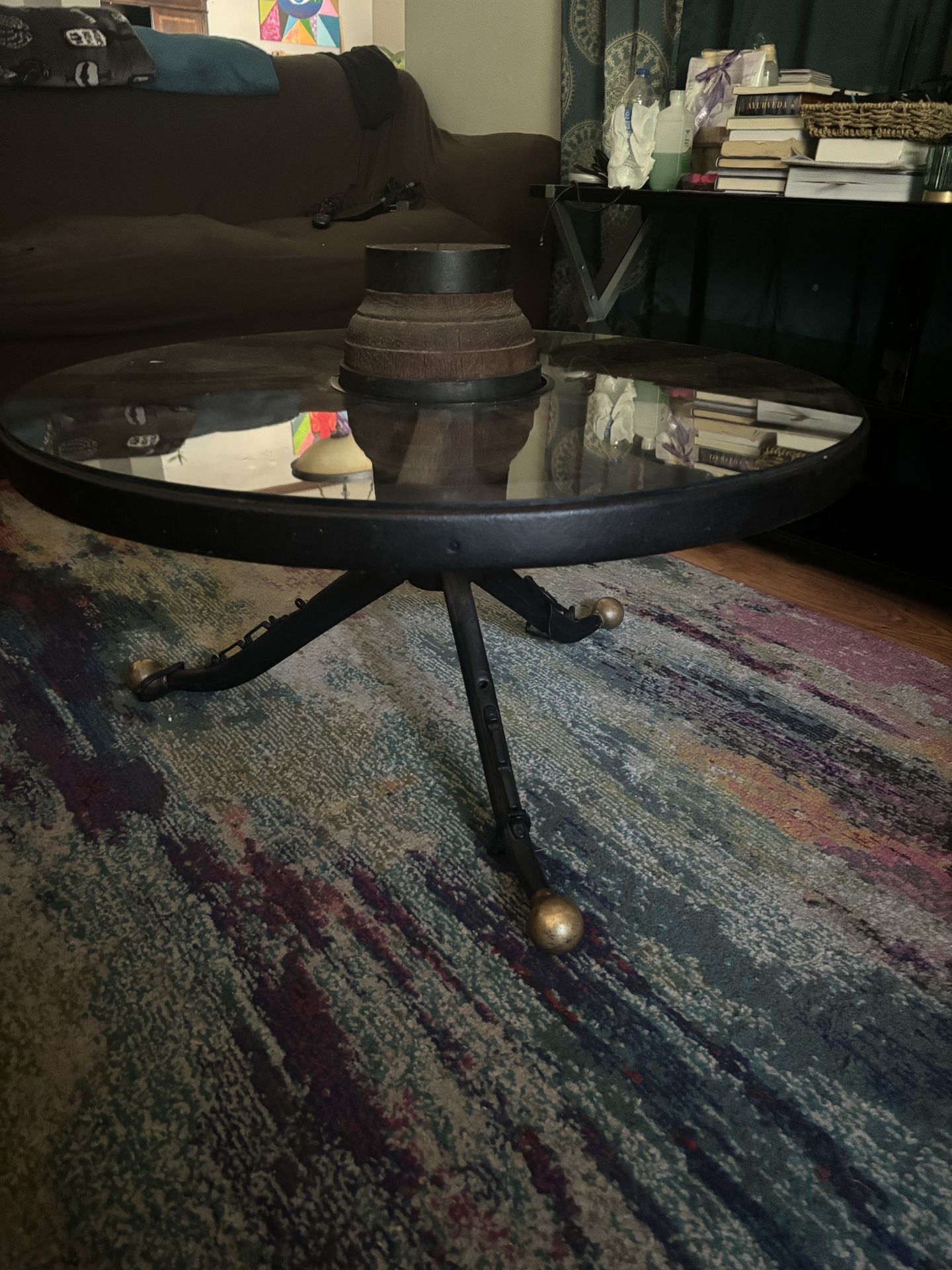Wagon Wheel Coffee Table