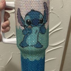 BRAND NEW STITCH RHINESTONE CUP