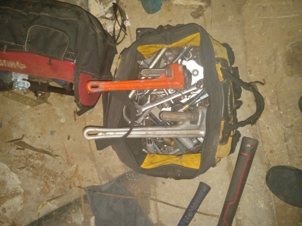 Tool Bag With Random Tools