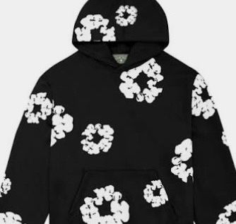 Denim Tear black hoodie