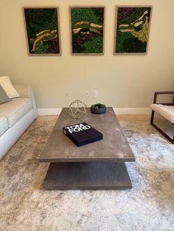 Restoration Hardware CLOUD MODULAR FLOATING SQUARE COFFEE TABLE. Living room table. RH